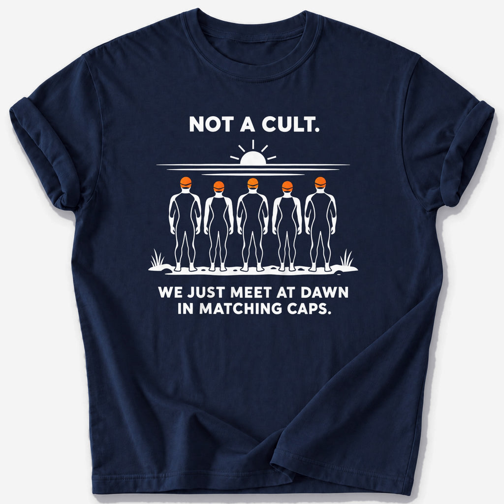Not a Cult T-Shirt — Navy