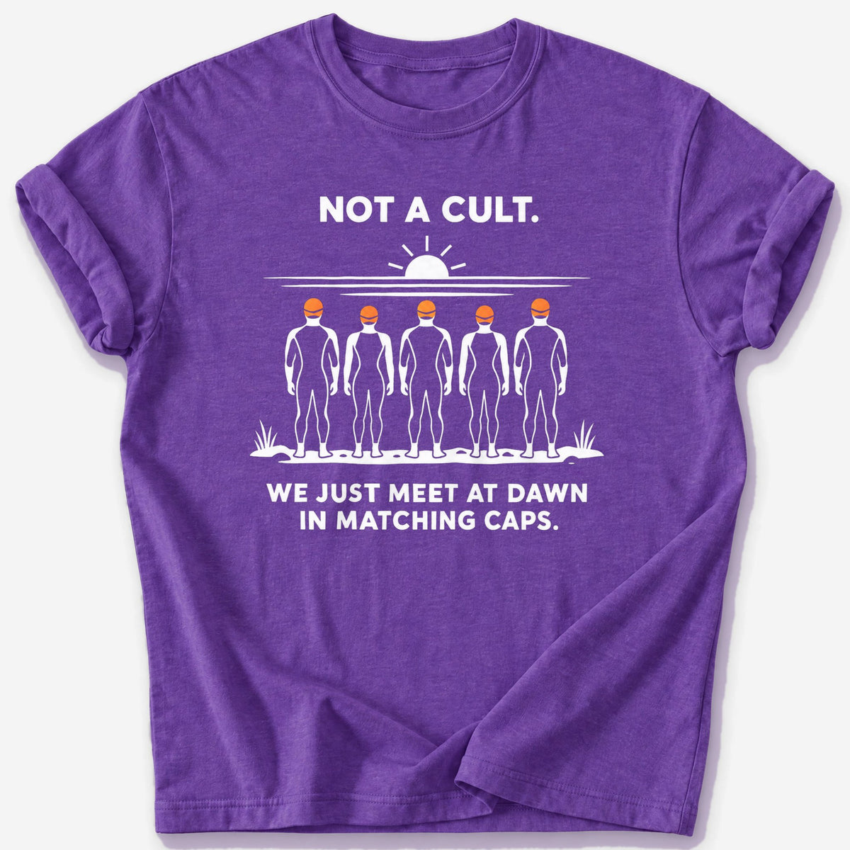Not a Cult T-Shirt — Heather Purple