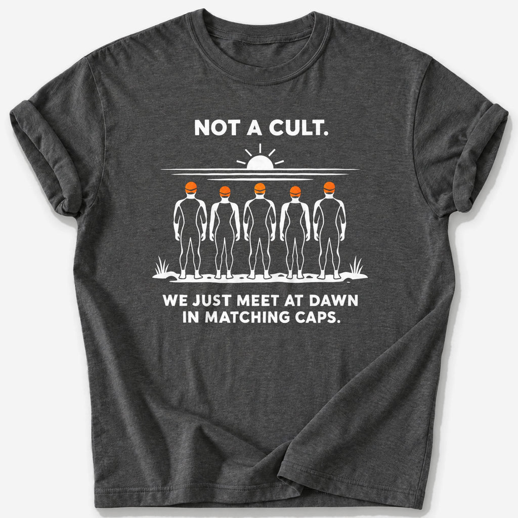 Not a Cult T-Shirt — Dark Heather