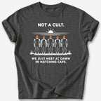 Not a Cult T-Shirt — Dark Heather