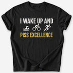 Piss Excellence T-Shirt — Black