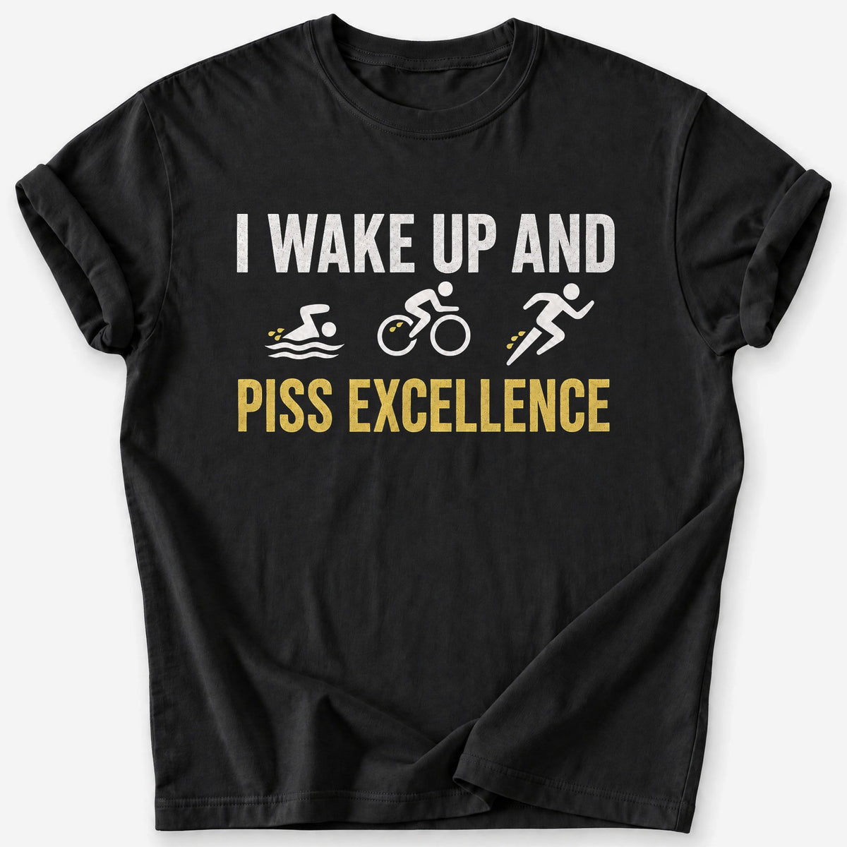 Piss Excellence T-Shirt — Black