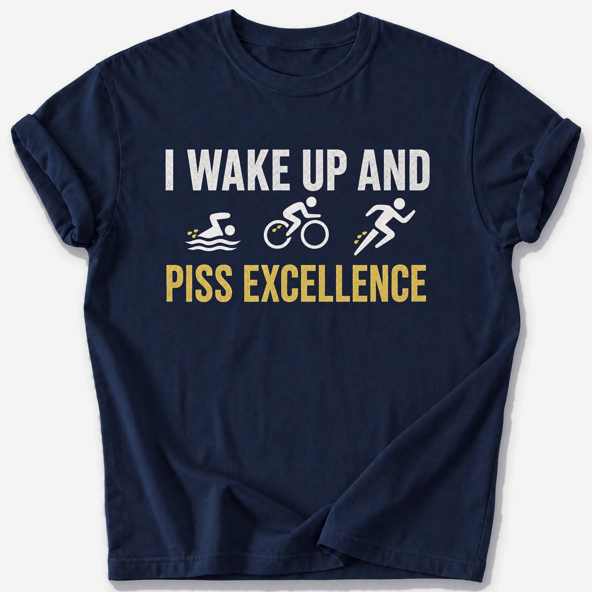 Piss Excellence T-Shirt — Navy