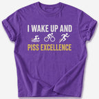 Piss Excellence T-Shirt — Heather Purple