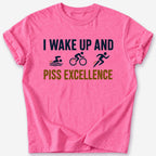 Piss Excellence T-Shirt — Heather Heliconia