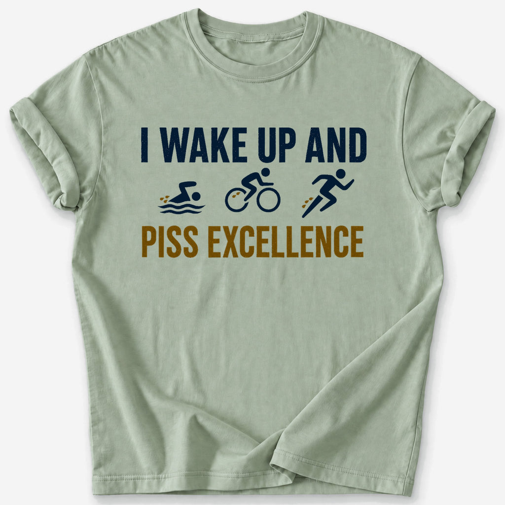 Piss Excellence T-Shirt — Sage