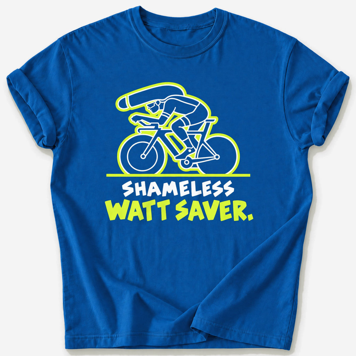 Shameless Watt Saver T-Shirt — Royal