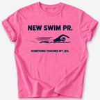 Something Touched My Leg T-Shirt — Heather Heliconia