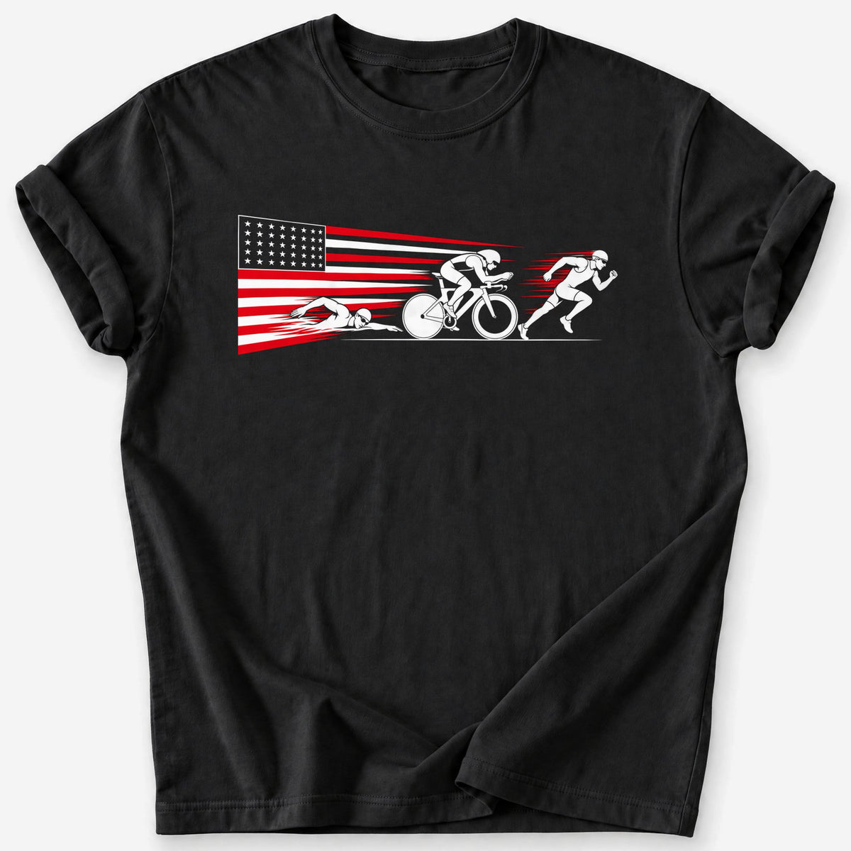 Speed Stripes T-Shirt — Black