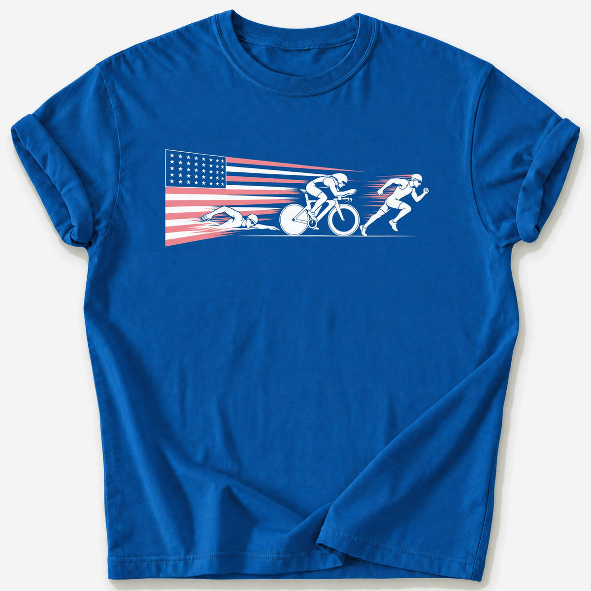 Speed Stripes T-Shirt — Royal