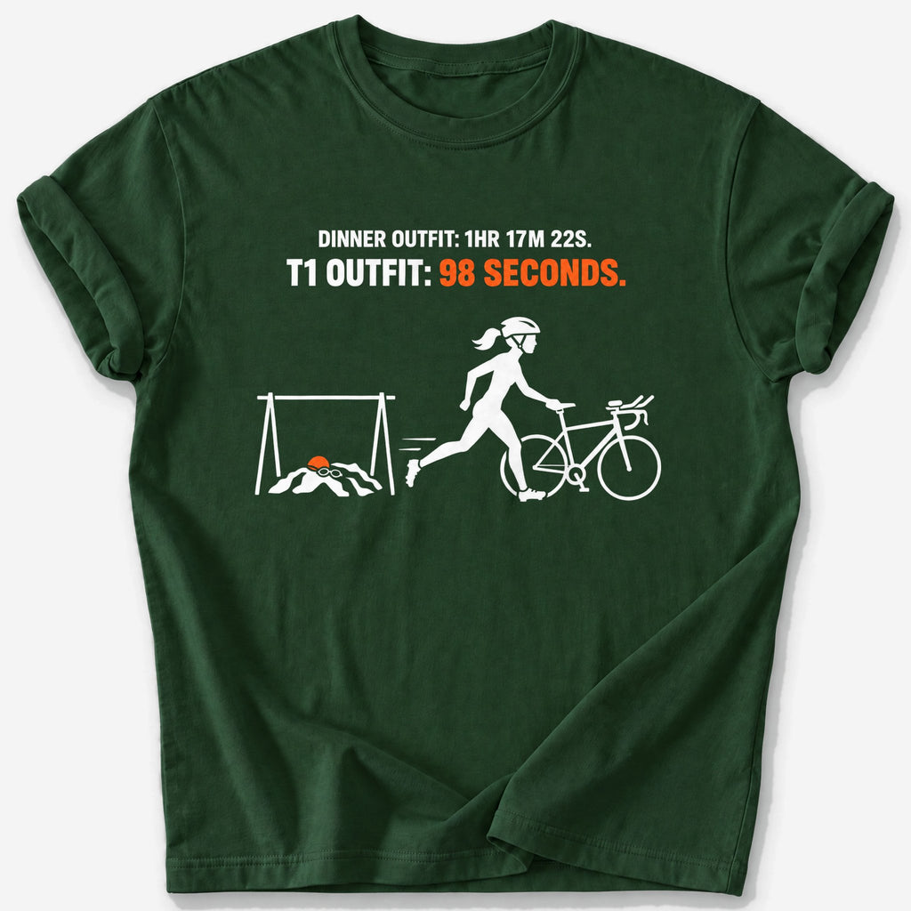 T1 Outfit T-Shirt — Forest Green