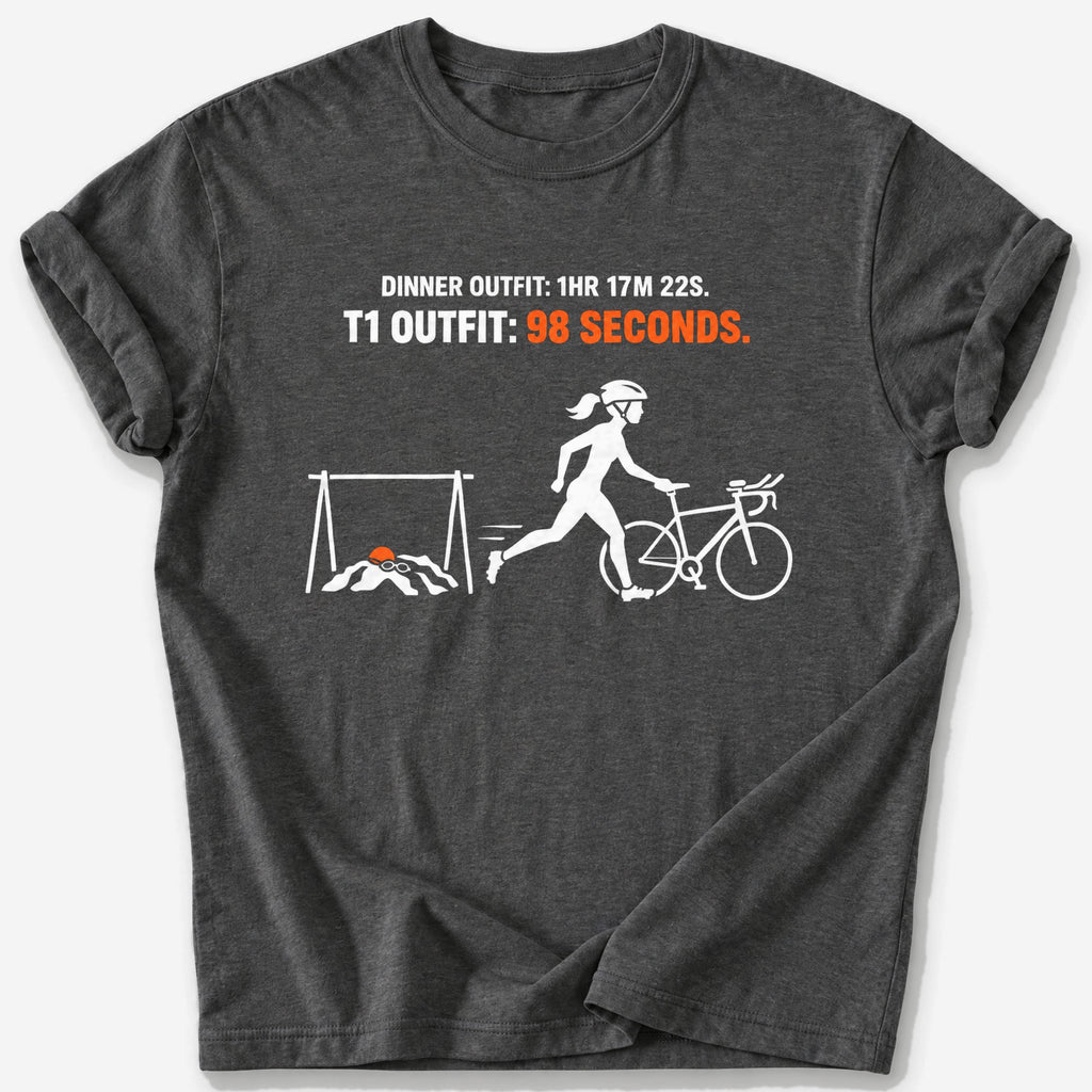 T1 Outfit T-Shirt — Dark Heather