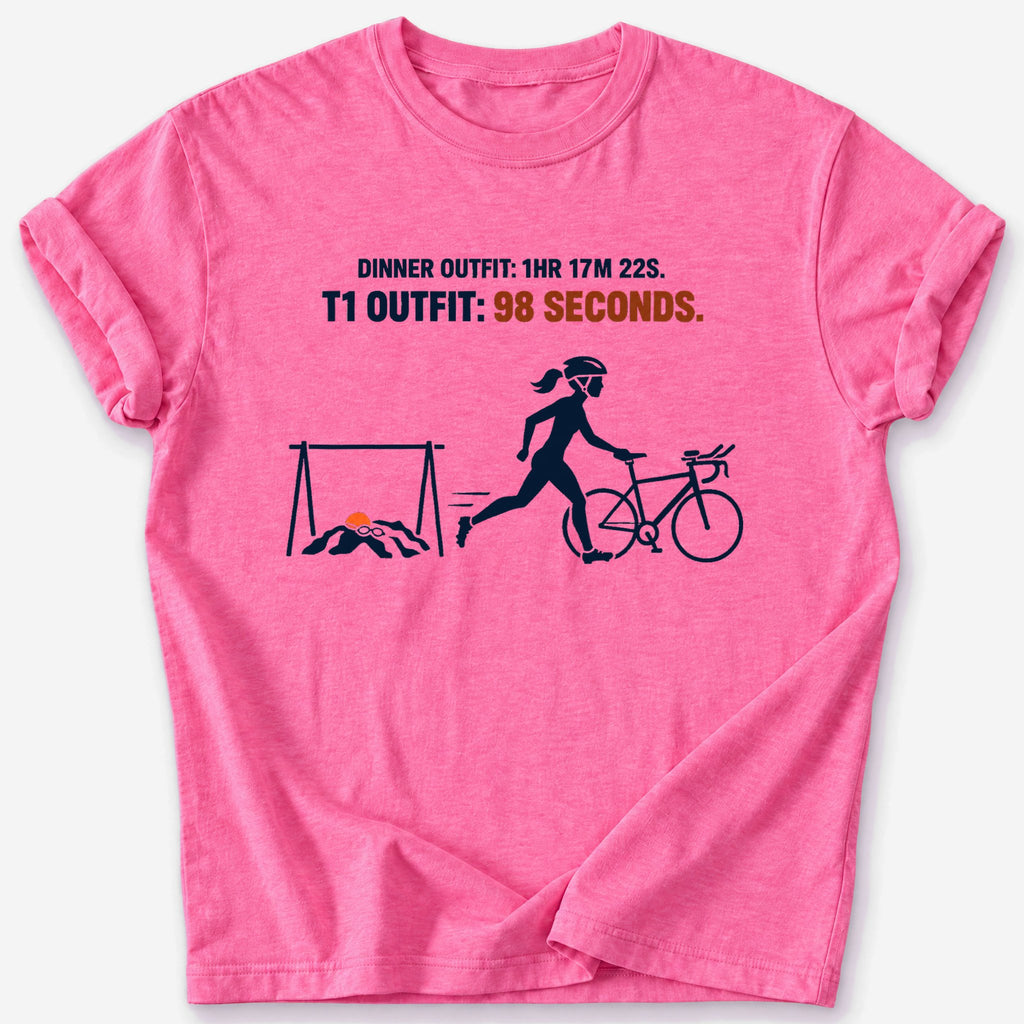 T1 Outfit T-Shirt — Heather Heliconia