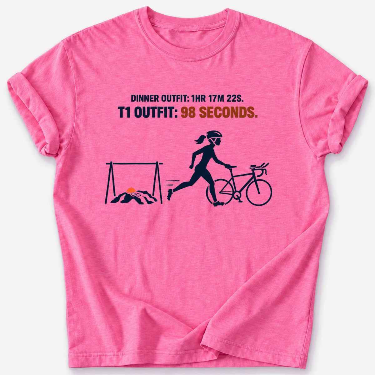 T1 Outfit T-Shirt — Heather Heliconia