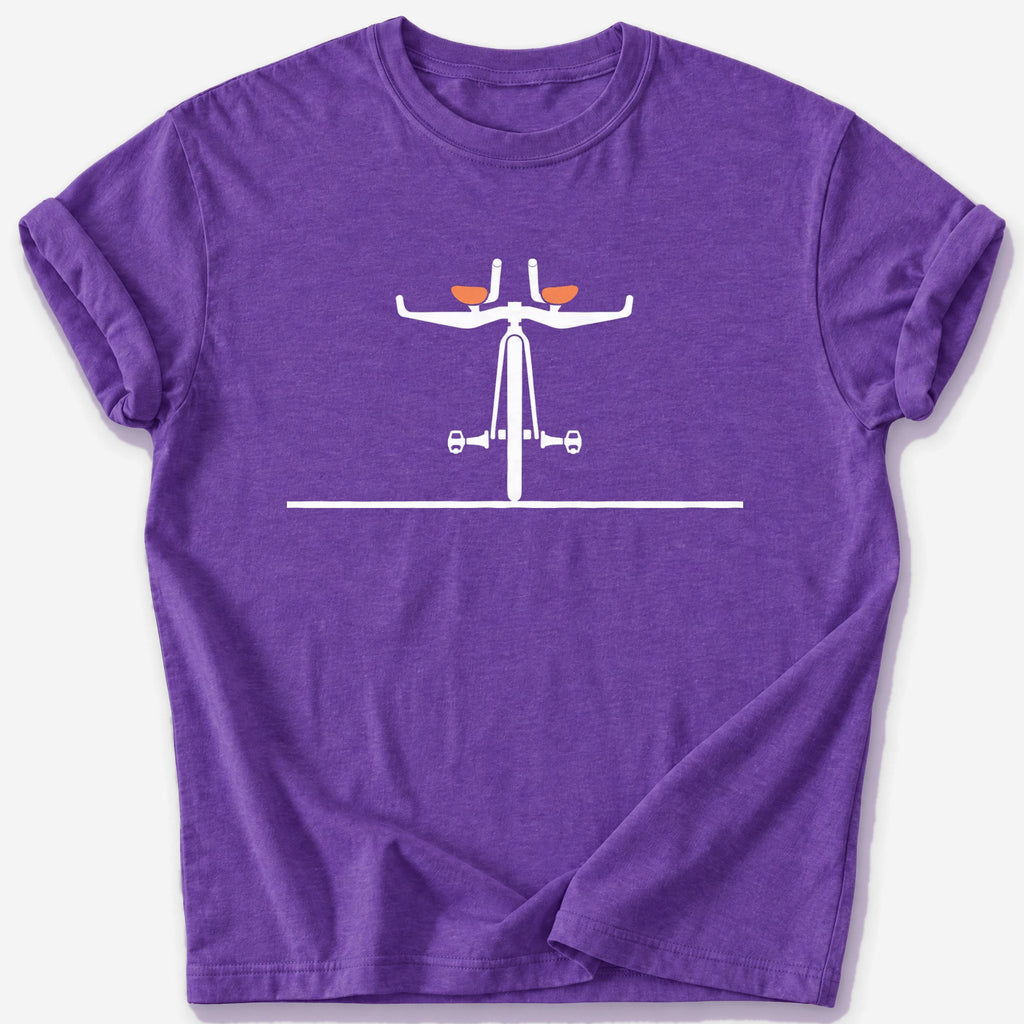 The Cockpit T-Shirt — Heather Purple