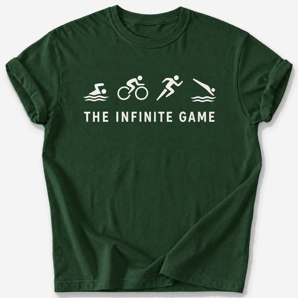 The Infinite Game T-Shirt — Forest Green