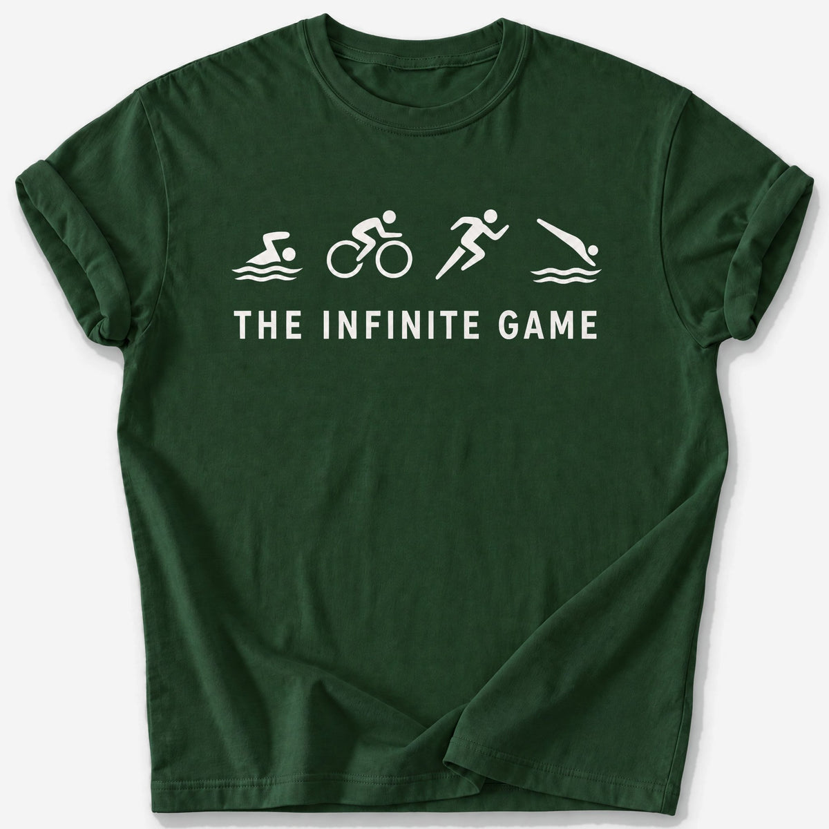 The Infinite Game T-Shirt — Forest Green