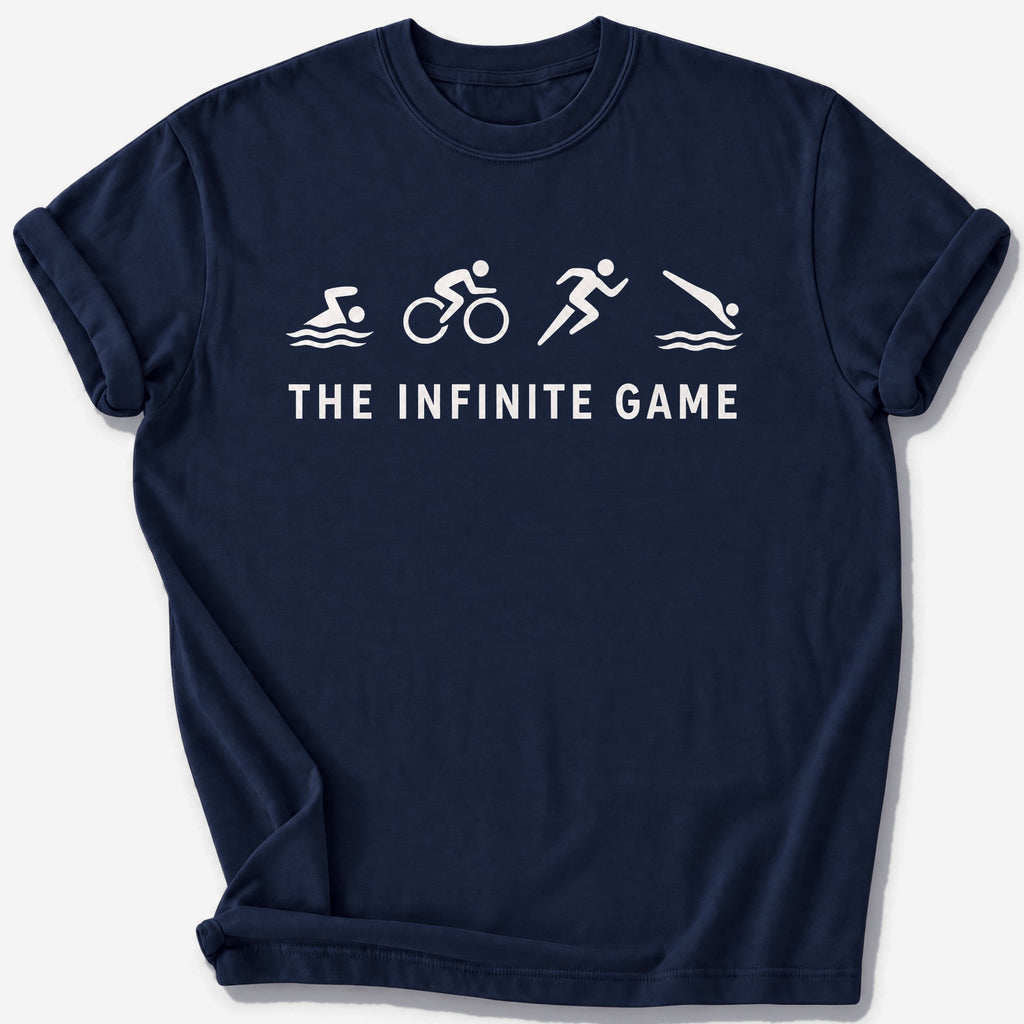 The Infinite Game T-Shirt — Navy