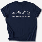 The Infinite Game T-Shirt — Navy