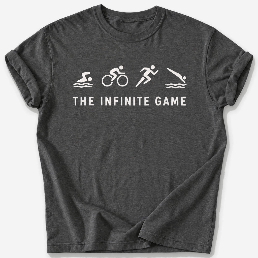 The Infinite Game T-Shirt — Dark Heather