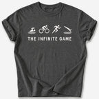The Infinite Game T-Shirt — Dark Heather