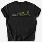 The Tri Bike T-Shirt — Black