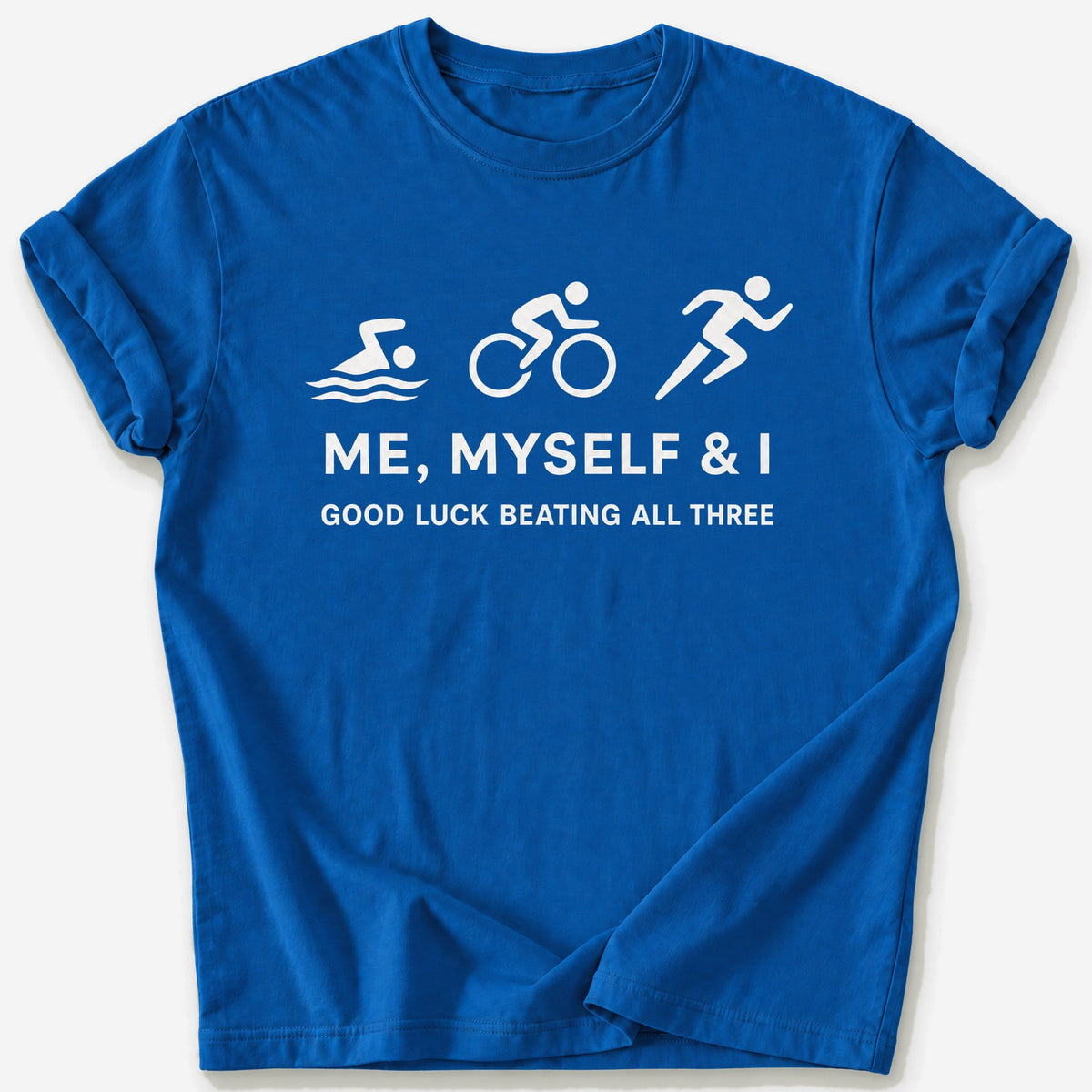Three of Me T-Shirt — Royal