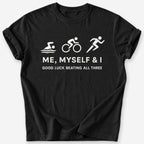 Three of Me T-Shirt — Black