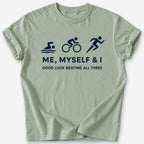 Three of Me T-Shirt — Sage