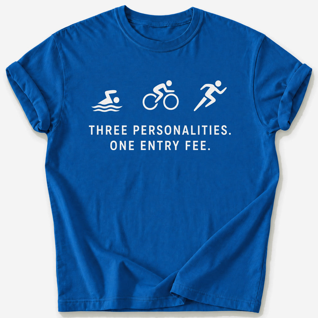 Three Personalities T-Shirt — Royal