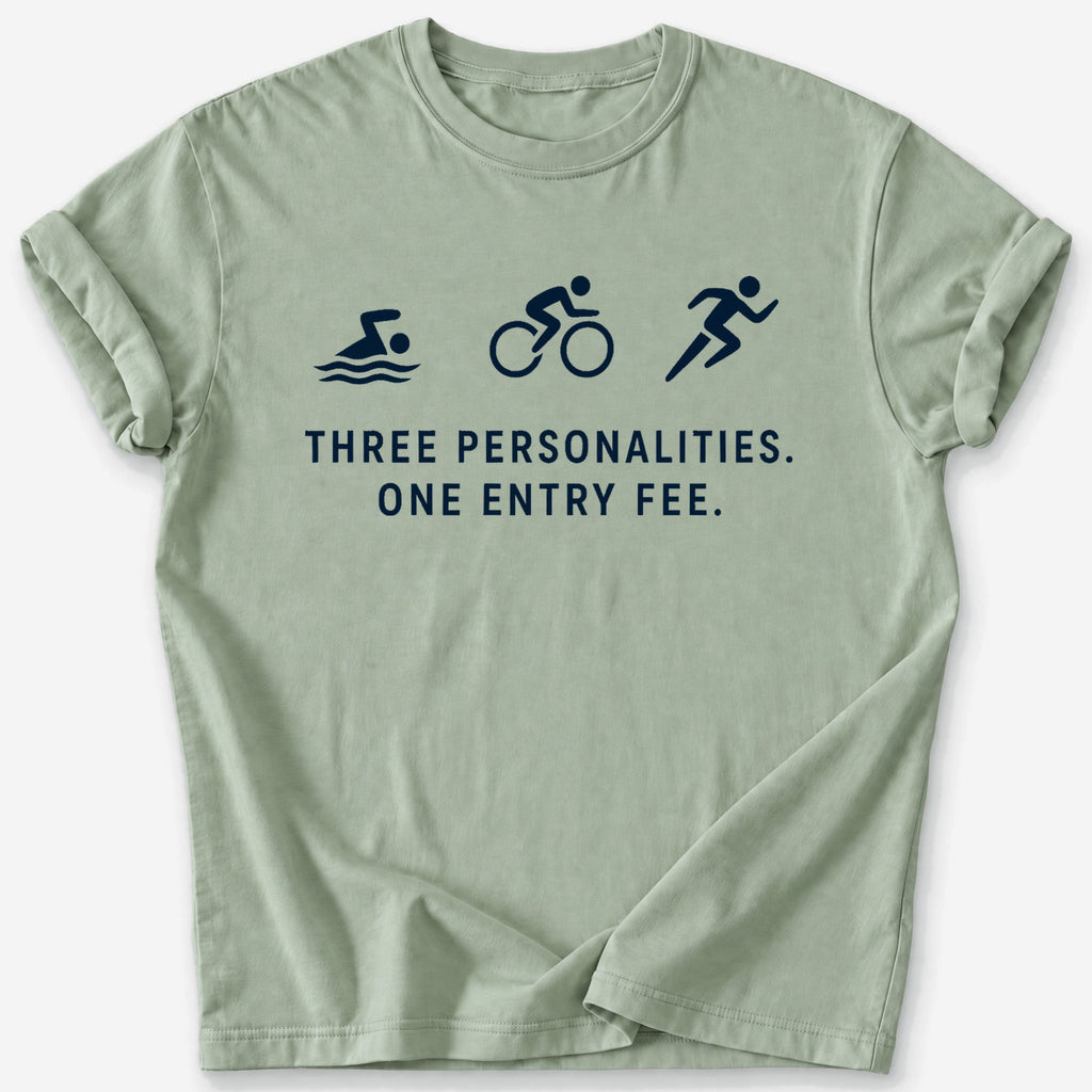 Three Personalities T-Shirt — Sage