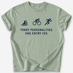 Three Personalities T-Shirt — Sage