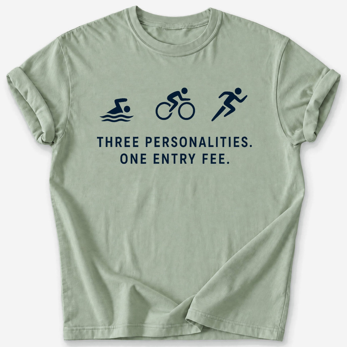 Three Personalities T-Shirt — Sage