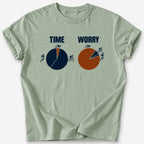 Time and Worry T-Shirt — Sage