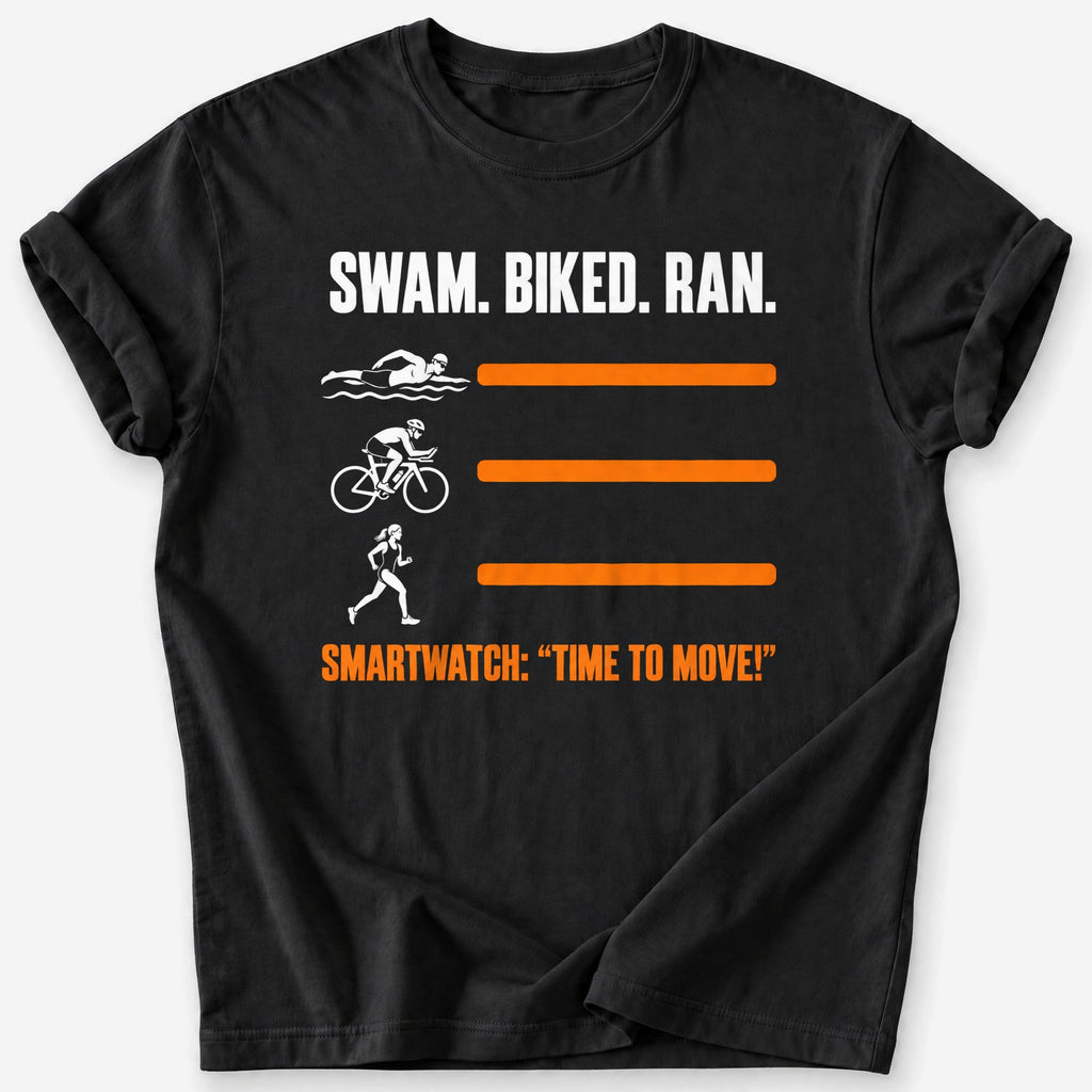 Time to Move T-Shirt — Black