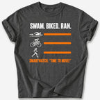 Time to Move T-Shirt — Dark Heather
