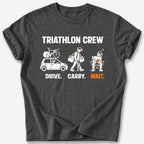 Triathlon Crew T-Shirt — Dark Heather