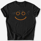 Triathlon Smiley T-Shirt — Black