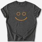 Triathlon Smiley T-Shirt — Dark Heather