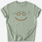 Triathlon Smiley T-Shirt — Sage