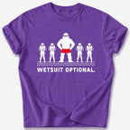 Wetsuit Optional T-Shirt — Heather Purple
