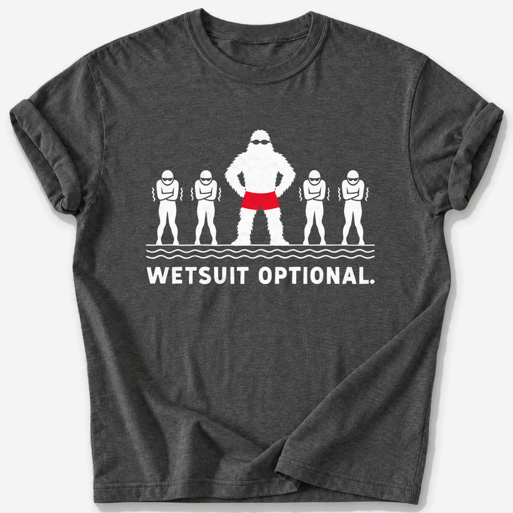 Wetsuit Optional T-Shirt — Dark Heather