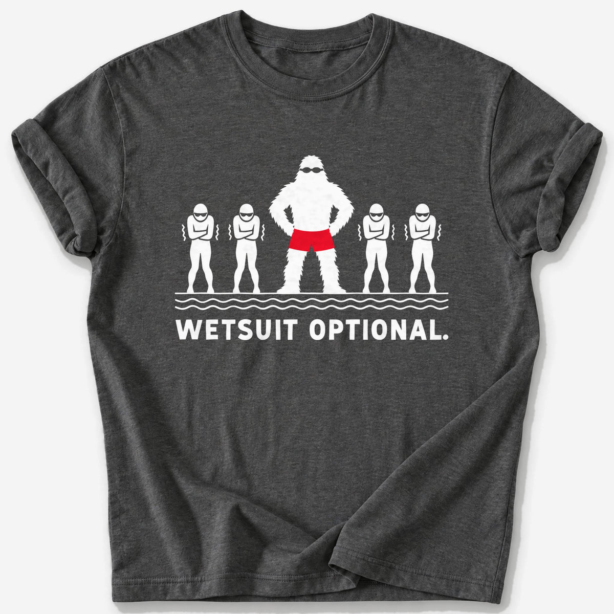 Wetsuit Optional T-Shirt — Dark Heather